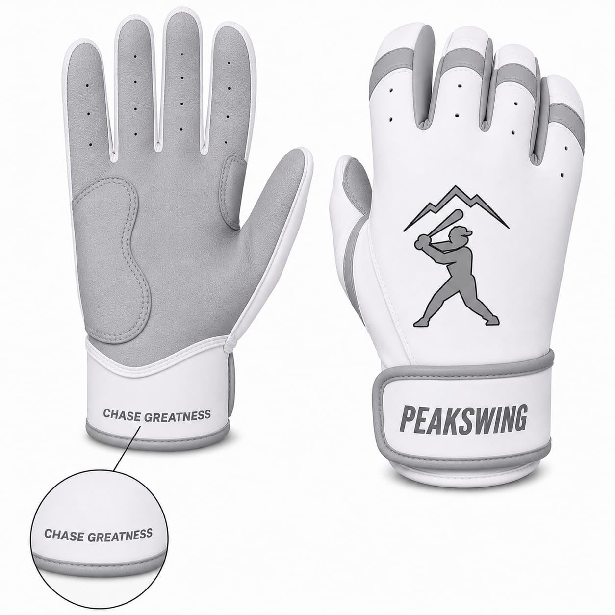 Summit™ - Grey Batting Gloves