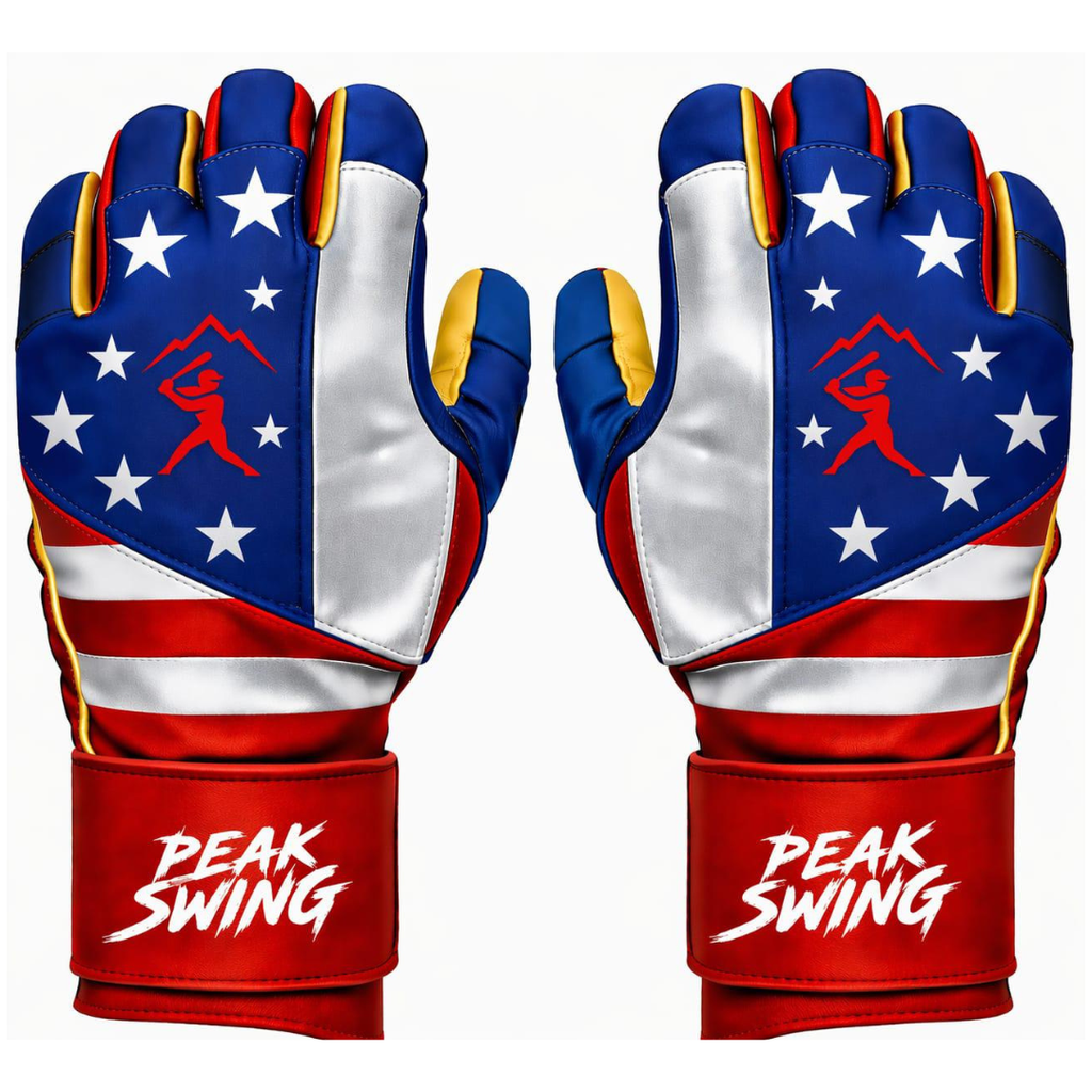 PeakSwing Pro Grip Training Gloves – USA Edition