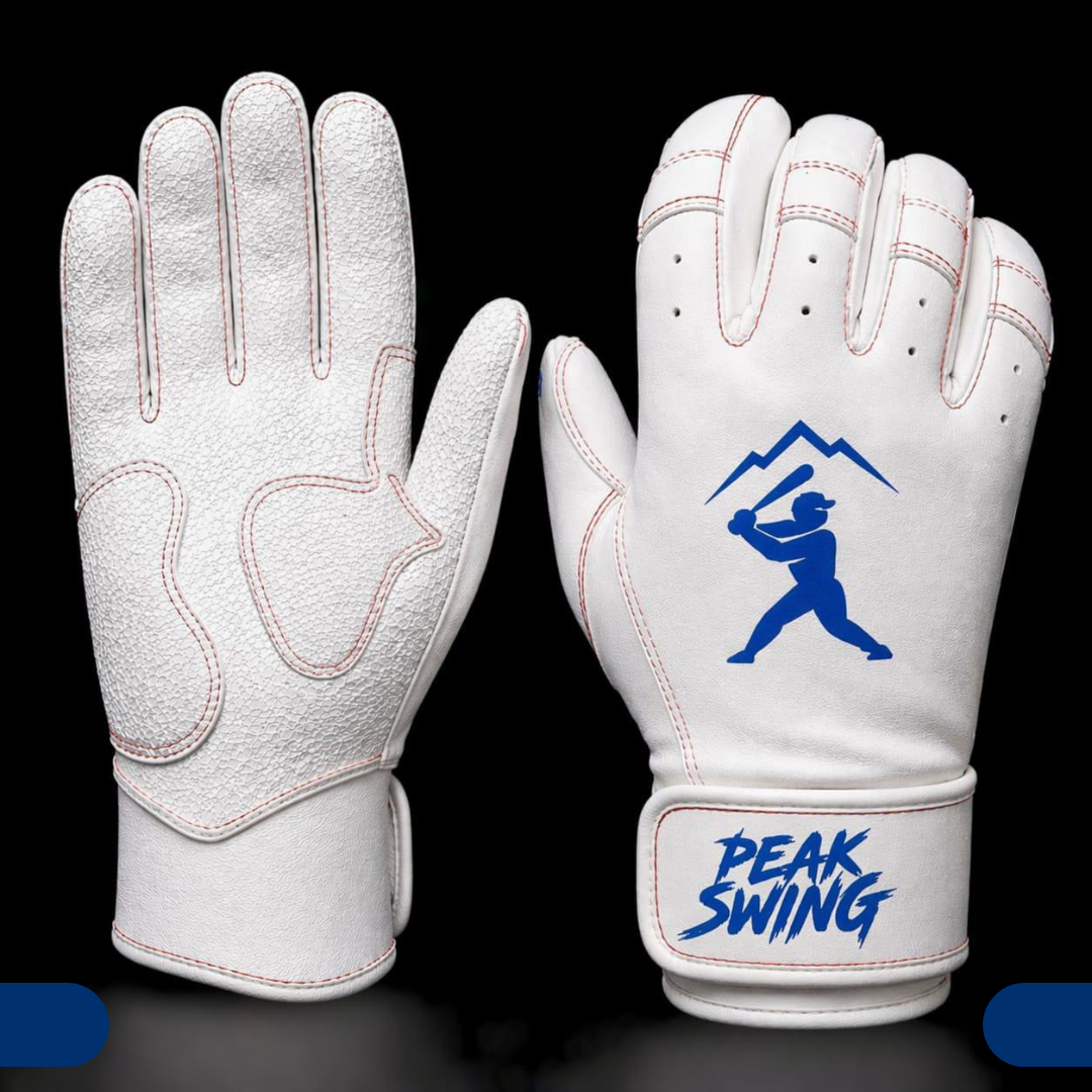 PeakSwing Pro Grip Training Gloves – Elite White